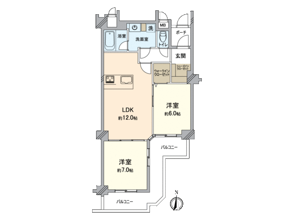 エスポア八事 1号館 間取り エスポア八事 1号館 間取り