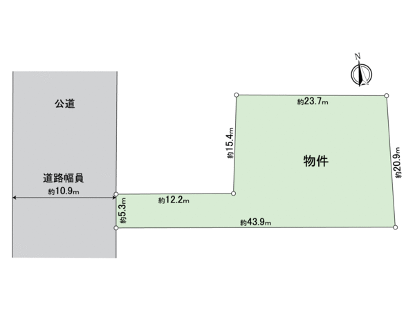 昭和区汐見町 土地 間取り 昭和区汐見町 土地 間取り