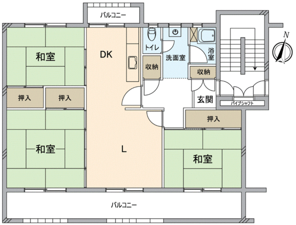 藤の木団地 3号棟 間取り 藤の木団地 3号棟 間取り