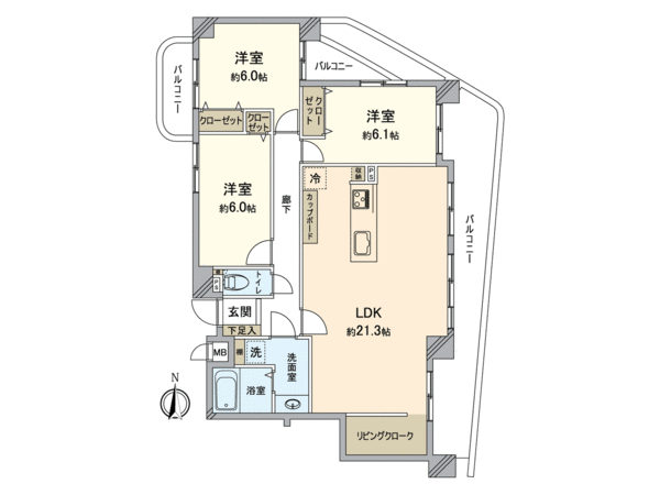 アメニティ緑町 間取り アメニティ緑町 間取り