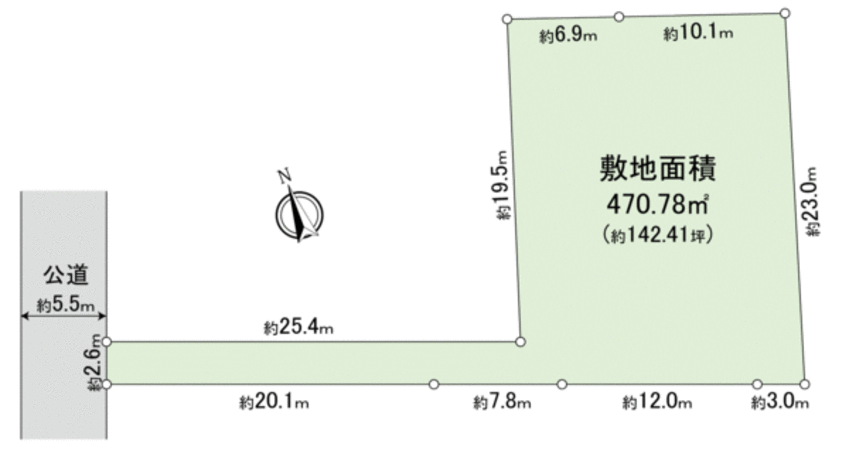 桑名市外堀 地形図 桑名市外堀 地形図