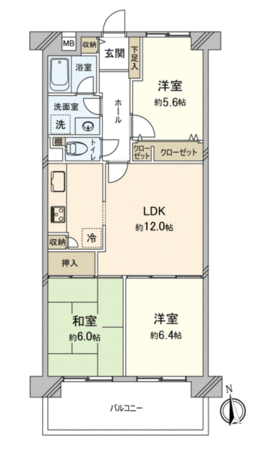 藤和シティコープ桑名駅前2 間取り 藤和シティコープ桑名駅前2 間取り