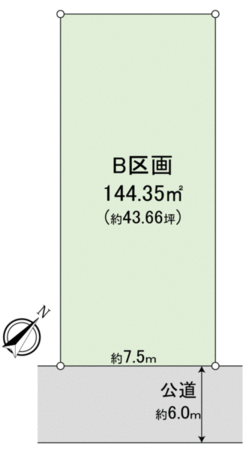 鈴鹿市江島町 B区画 地形図 鈴鹿市江島町 B区画 地形図