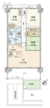 アトレ富田駅前 間取り アトレ富田駅前 間取り