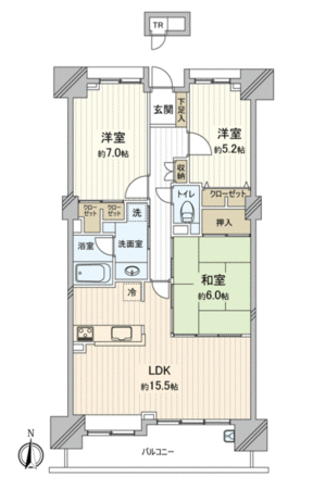 メイツ黒川 間取り メイツ黒川 間取り