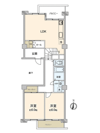 中富住宅 東棟 間取り 中富住宅 東棟 間取り