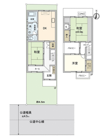 南区鳴浜町6丁目 戸建 間取り 南区鳴浜町6丁目 戸建 間取り