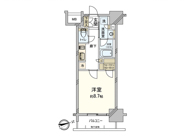 オープンレジデンシア池下THE ONE 間取り オープンレジデンシア池下THE ONE 間取り
