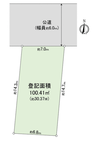 千種区内山三丁目 地形図 千種区内山三丁目 地形図
