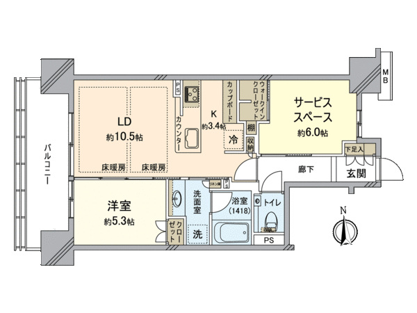 シティタワー葵 間取り シティタワー葵 間取り