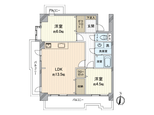 グランドメゾン徳川北 間取り グランドメゾン徳川北 間取り