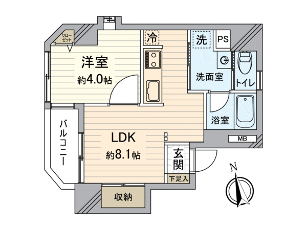 ラポールニュー池下 間取り ラポールニュー池下 間取り
