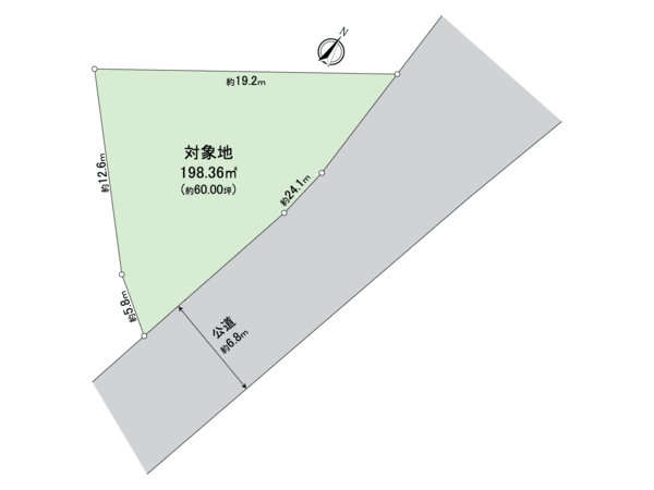 糟屋郡新宮町上府北1丁目 土地 地形図 糟屋郡新宮町上府北1丁目 土地 地形図
