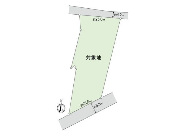 久留米市三潴町 土地 地形図 久留米市三潴町 土地 地形図