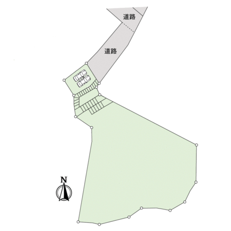 多賀1丁目土地 地形図 多賀1丁目土地 地形図