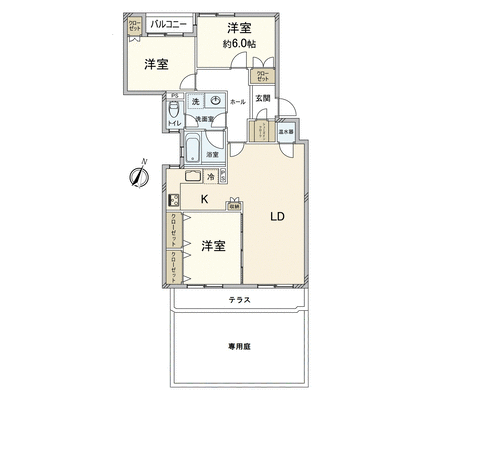 ライオンズマンション高宮第3 間取り ライオンズマンション高宮第3 間取り