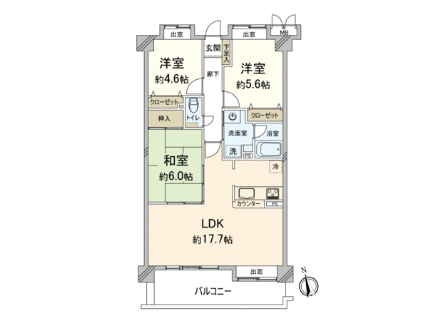 アダージュ博多南 間取り アダージュ博多南 間取り