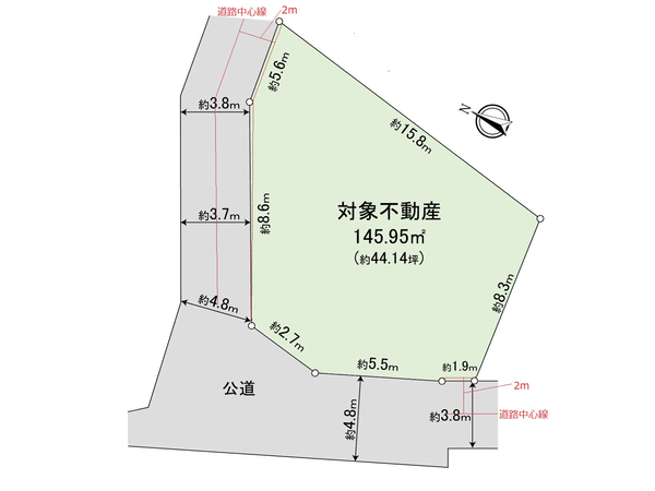 南庄三丁目 土地 地形図 南庄三丁目 土地 地形図