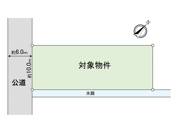 西春町三丁目 土地 地形図 西春町三丁目 土地 地形図