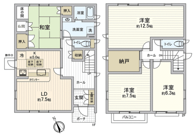 知立市中山町東狭間 戸建 間取り 知立市中山町東狭間 戸建 間取り