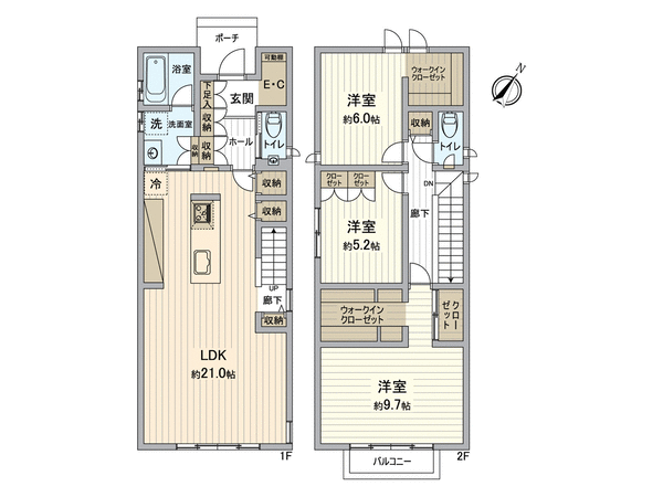 刈谷市新富町5丁目 戸建 間取り 刈谷市新富町5丁目 戸建 間取り