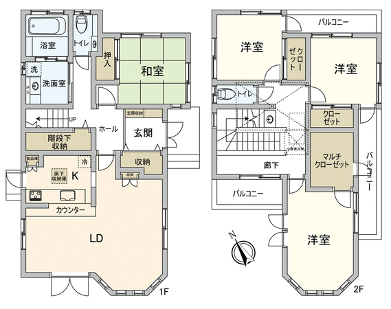豊田市宮町4丁目 戸建 間取り 豊田市宮町4丁目 戸建 間取り