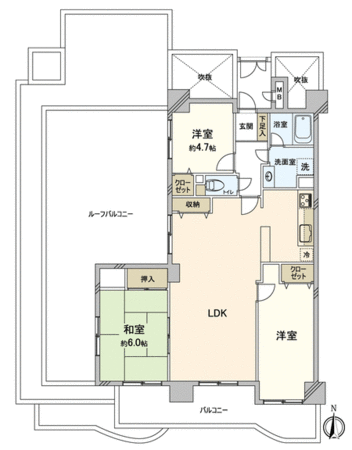 グローリアスハイツ安城壱番館 間取り グローリアスハイツ安城壱番館 間取り