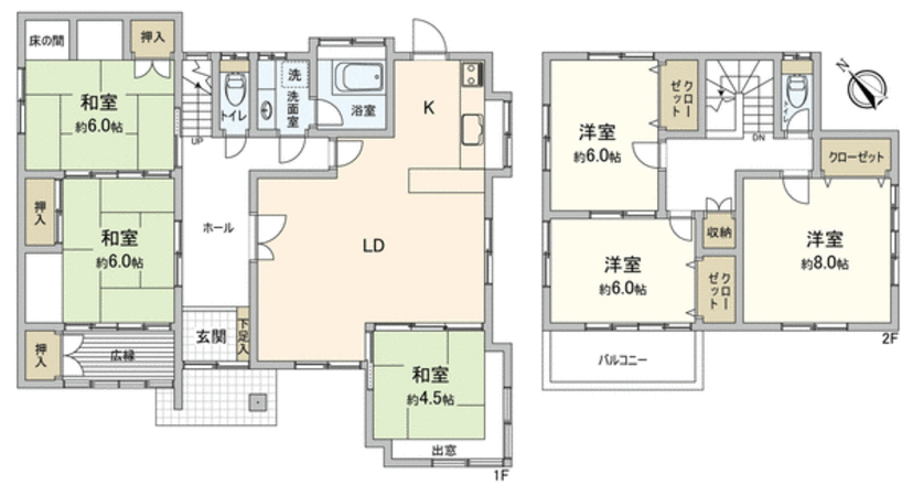 安城市昭和町 戸建 間取り 安城市昭和町 戸建 間取り