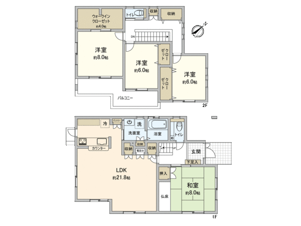 安城市井杭山町高見 戸建 間取り 安城市井杭山町高見 戸建 間取り