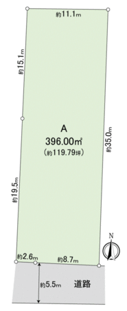 安城市東別所町屋敷 土地A区画 安城市東別所町屋敷 土地A区画